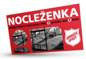 „Nocleženka: Sto korun, které mohou změnit život a zahřát srdce“