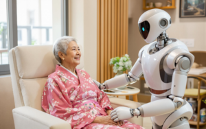REVOLUCE V PÉČI O SENIORY: Japonští roboti brzy nahradí pečovatele? Cena vás překvapí!